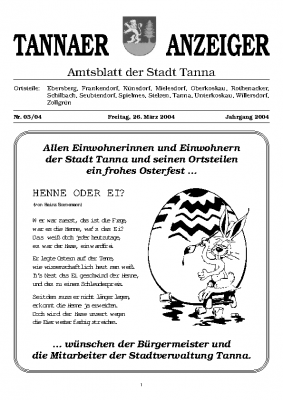 Amtsblatt März 2004