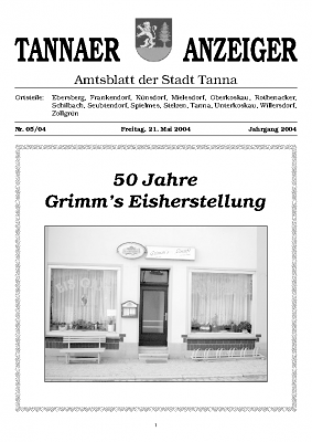 Amtsblatt Mai 2004