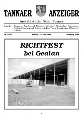 Amtsblatt Juli 2004