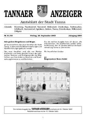 Anzeiger September 2003