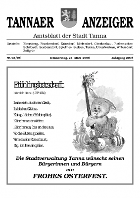 Amtsblatt März 2005