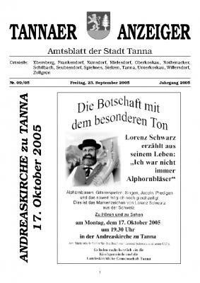 Amtsblatt September 2005
